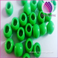 2015 wholesale cheap Round colorful acrylic beads big hole beads 12mm beads in bulk sale